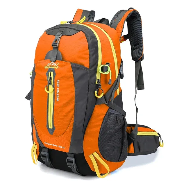 40L Outdoor Camping Bag Climbing Bag Backpack Waterproof Tactical Bag For Hiking Climbing Trekking Hunting Men Women Sports Bags