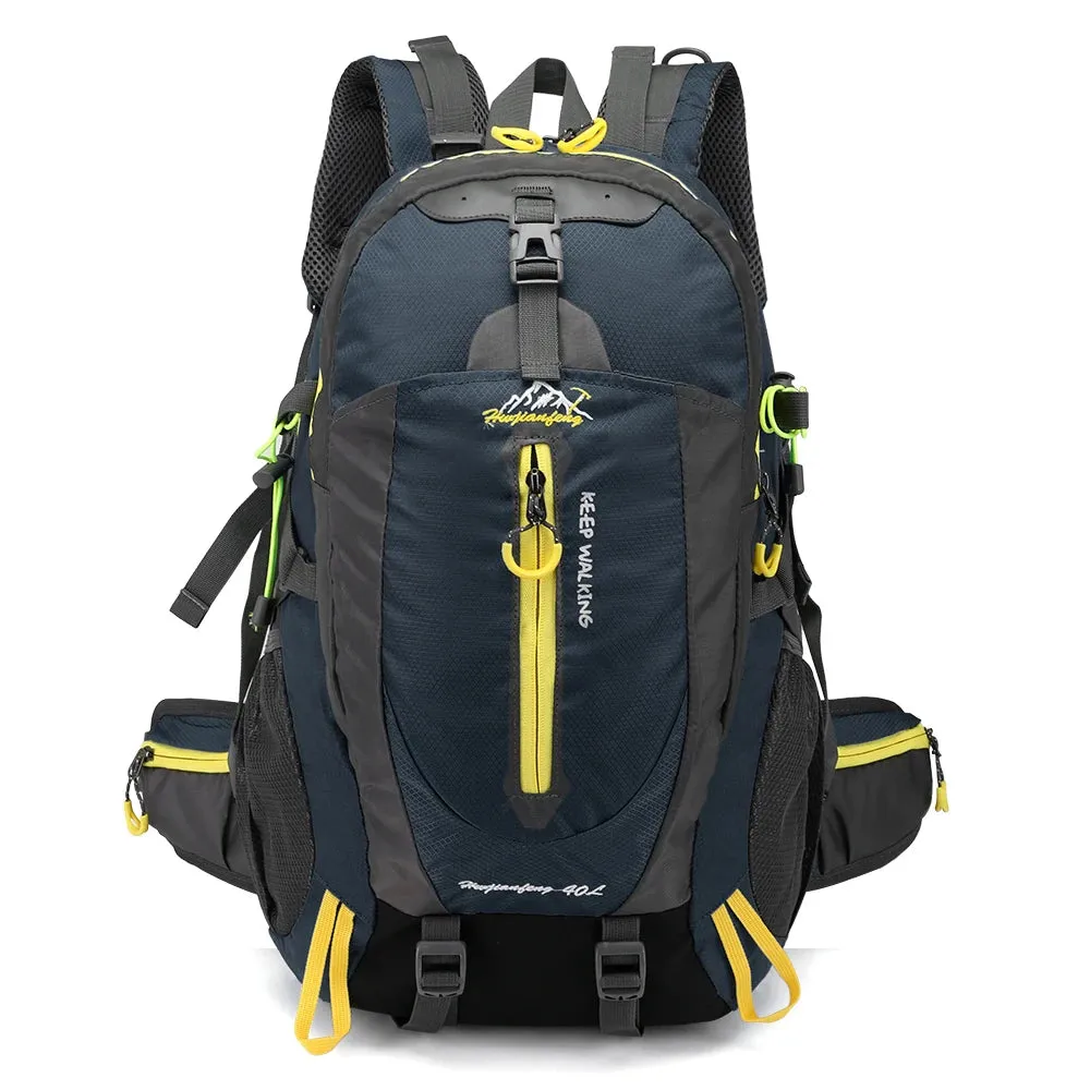 40L Outdoor Camping Bag Climbing Bag Backpack Waterproof Tactical Bag For Hiking Climbing Trekking Hunting Men Women Sports Bags