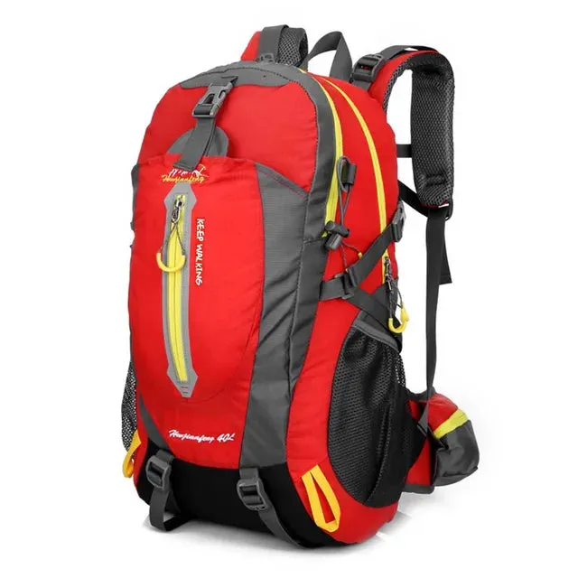 40L Outdoor Camping Bag Climbing Bag Backpack Waterproof Tactical Bag For Hiking Climbing Trekking Hunting Men Women Sports Bags