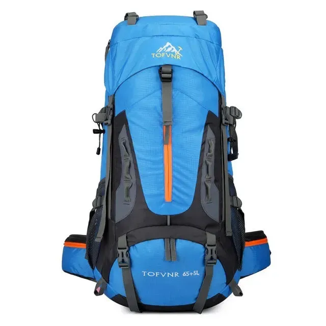 70L Camping Backpack Hiking Waterproof Travel Bags for Men Women Outdoor Trekking Rucksack Climbing Tactical Military Bag