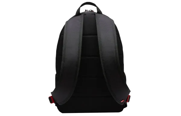 Air Jordan Decorative Zipper School Backpack Unisex Black, black