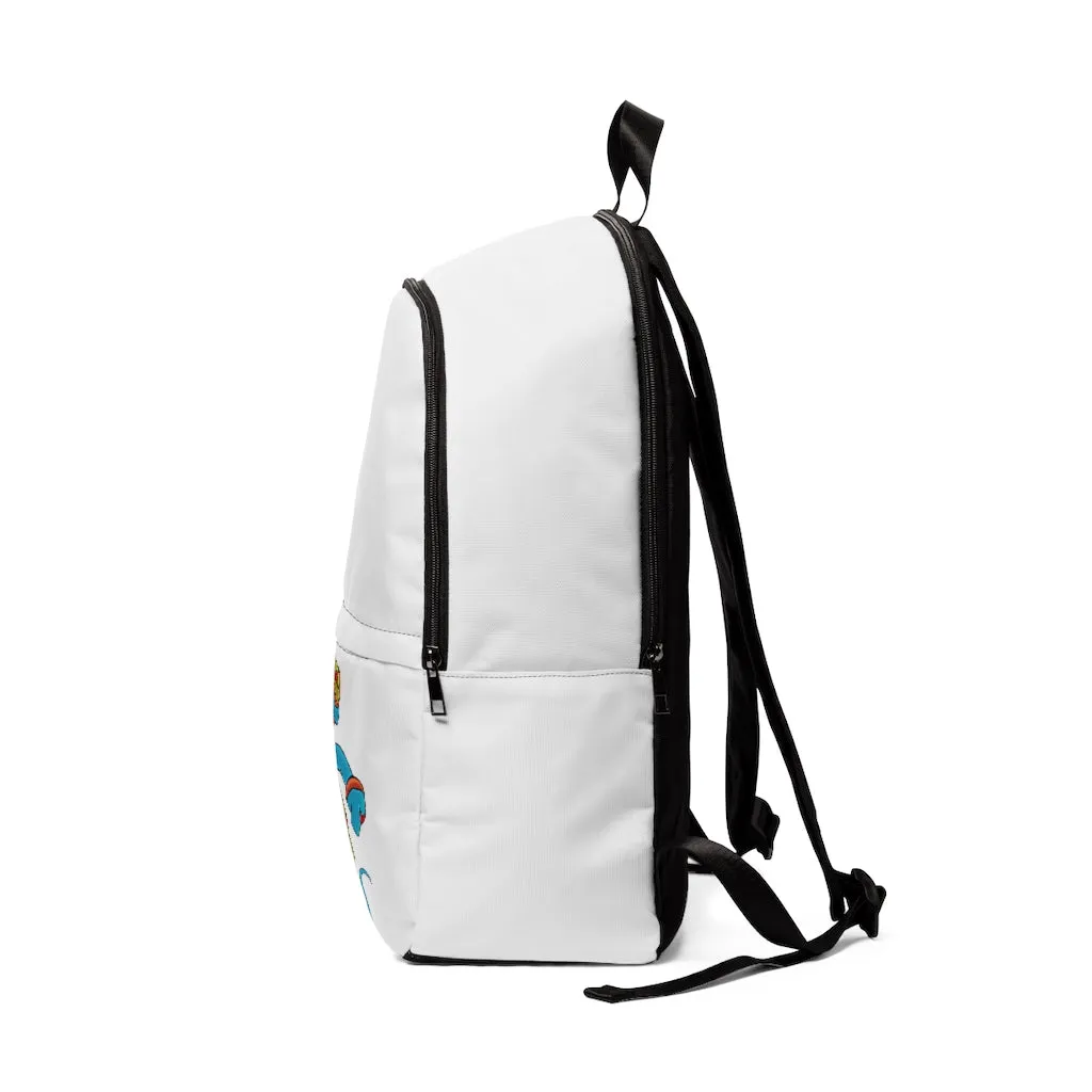 Aqrine Unisex Fabric Backpack