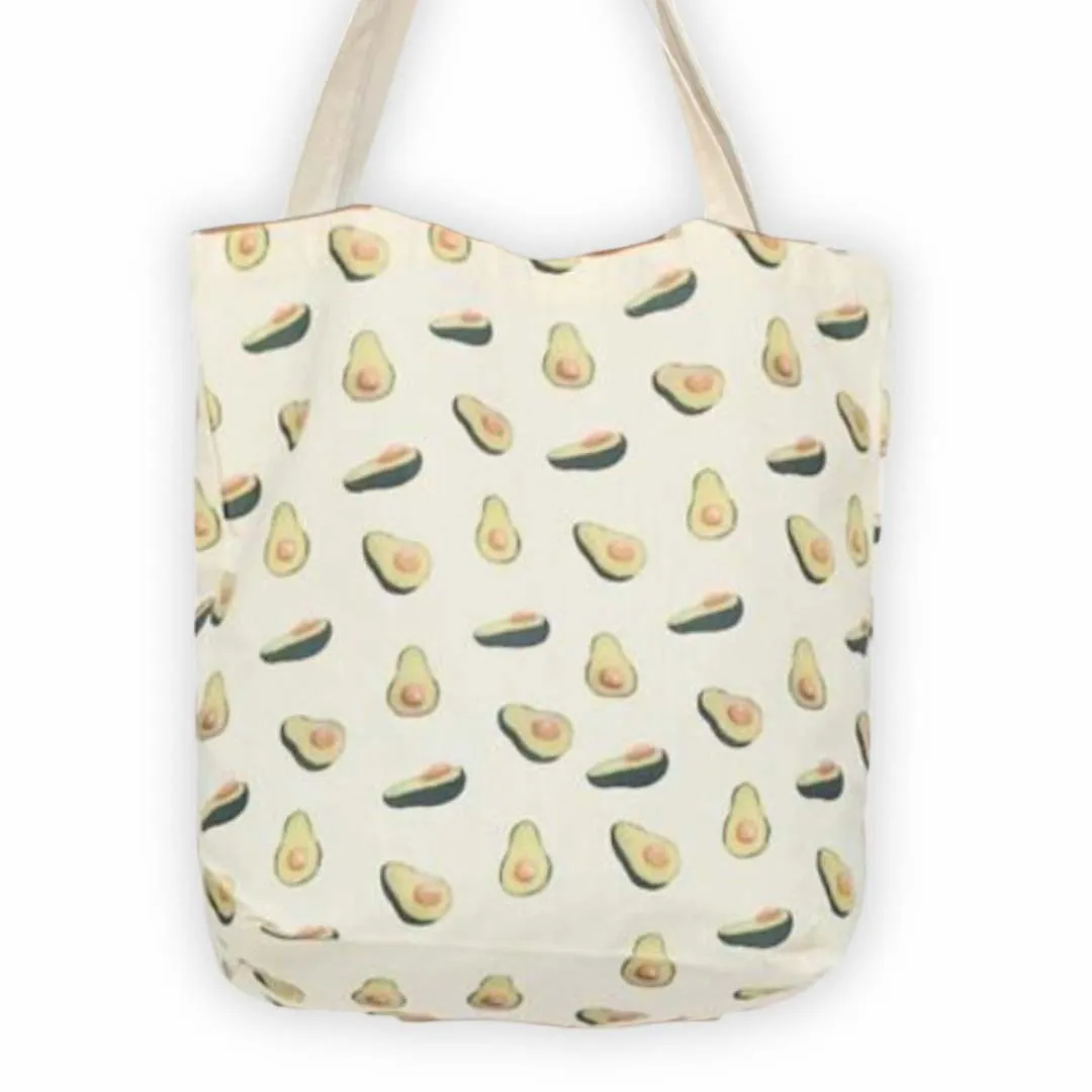 Avocado Canvas Tote Bag