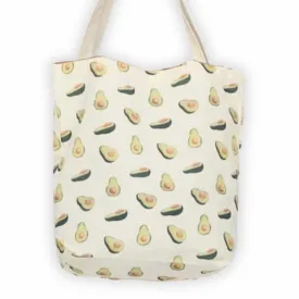 Avocado Canvas Tote Bag