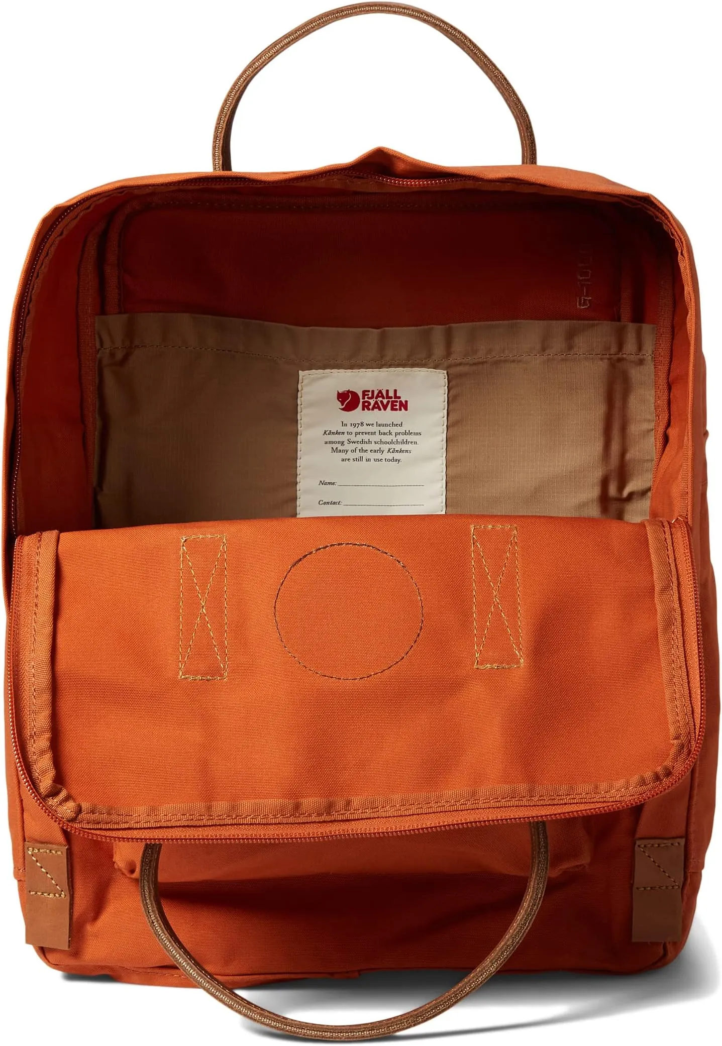 Backpack Kanken No. 2 Fjällräven, Terracotta Brown