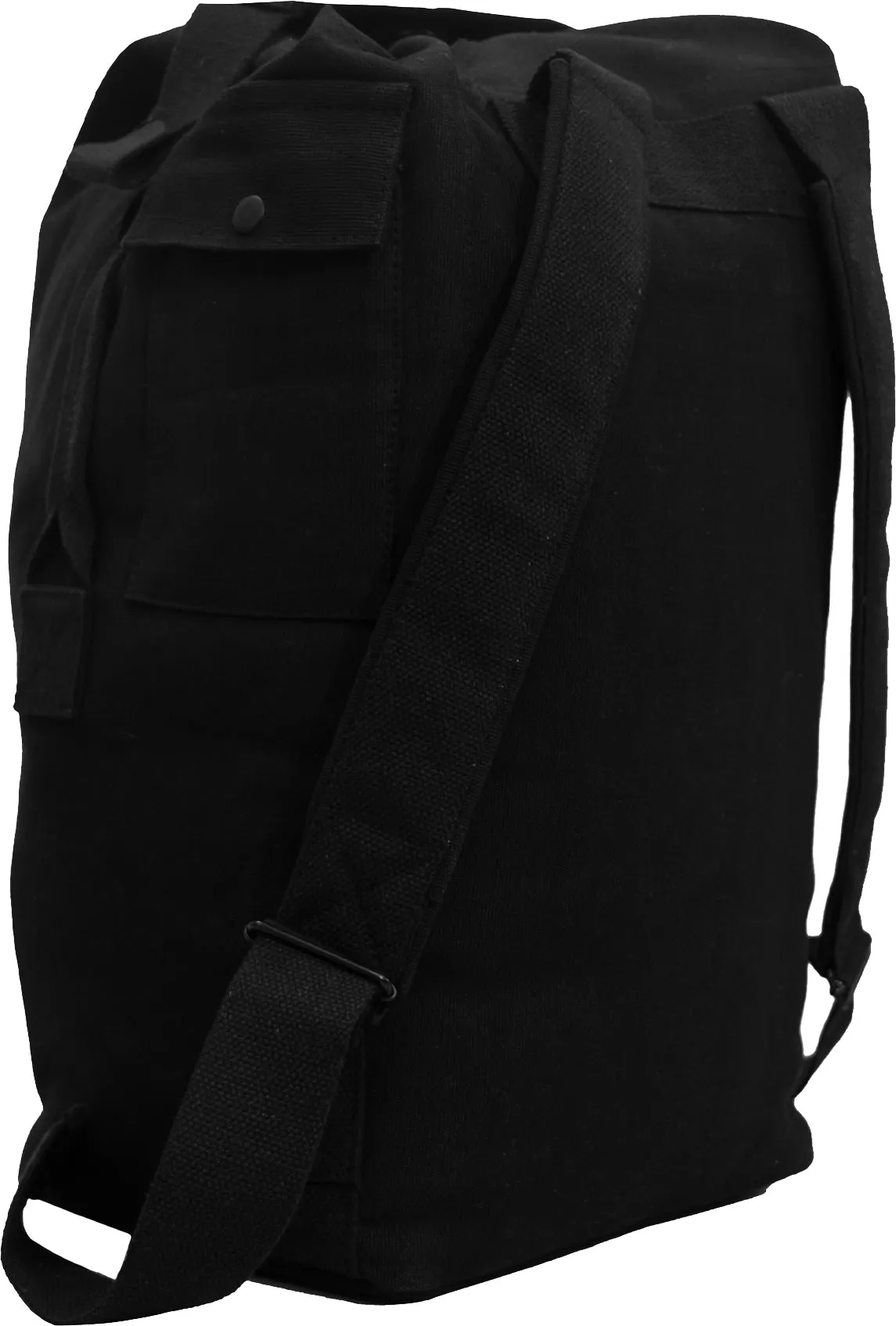 Black Nomad Canvas Duffle Backpack