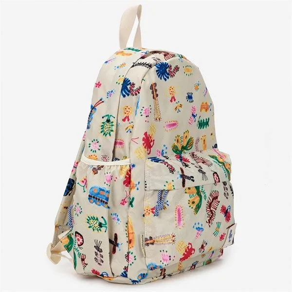 Bobo Choses Funny Insects All Over Backpacks Offwhite