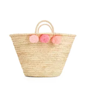 Bohemia Design Pom Pom Basket – Pink Ombre