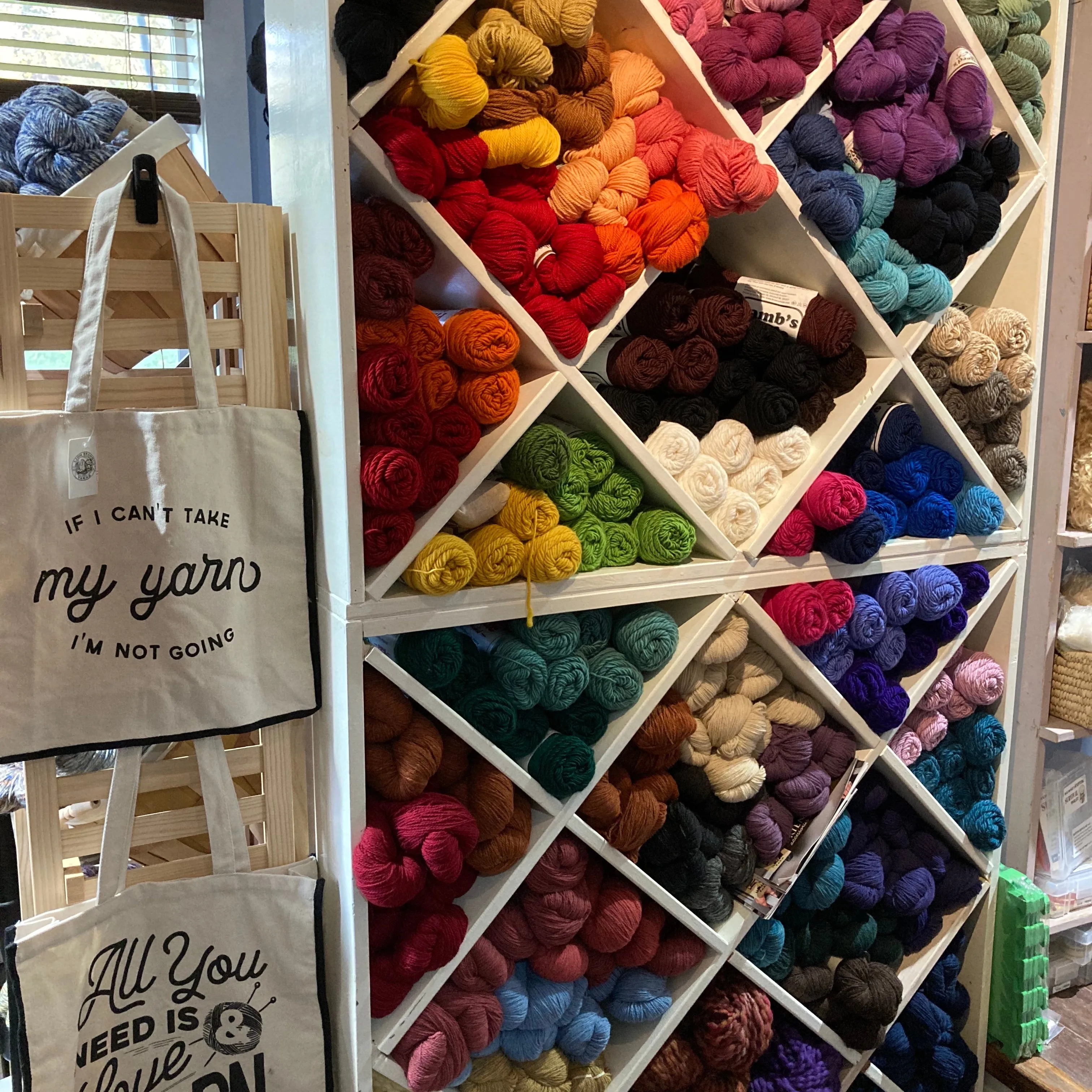 Canvass Yarn Lover Totes