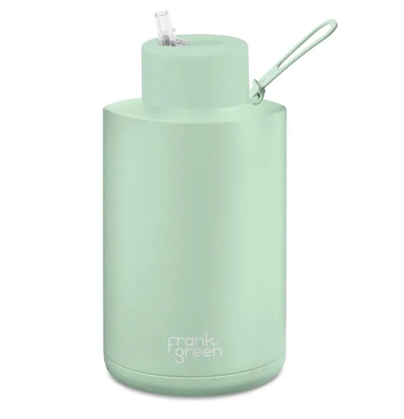 Ceramic Reusable Bottle Straw Lid | 68oz | 2 Litre