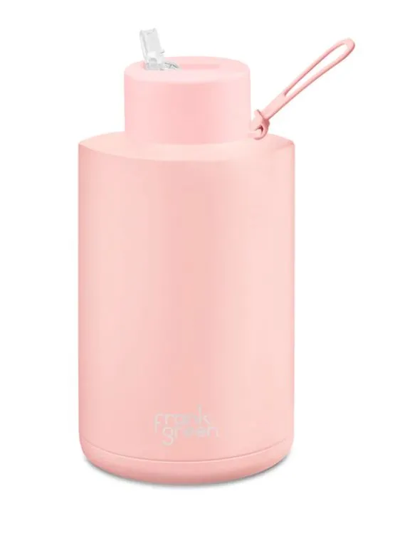 Ceramic Reusable Bottle Straw Lid | 68oz | 2 Litre