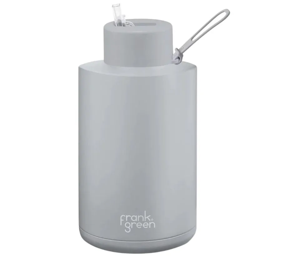 Ceramic Reusable Bottle Straw Lid | 68oz | 2 Litre