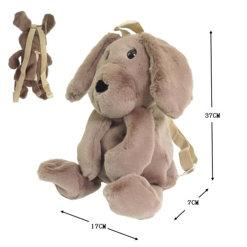 Cute Plush Puppy Backpack 2211 (4 units)