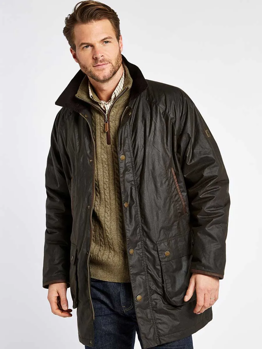 DUBARRY Brunswick Wax Jacket - Mens - Verdigris