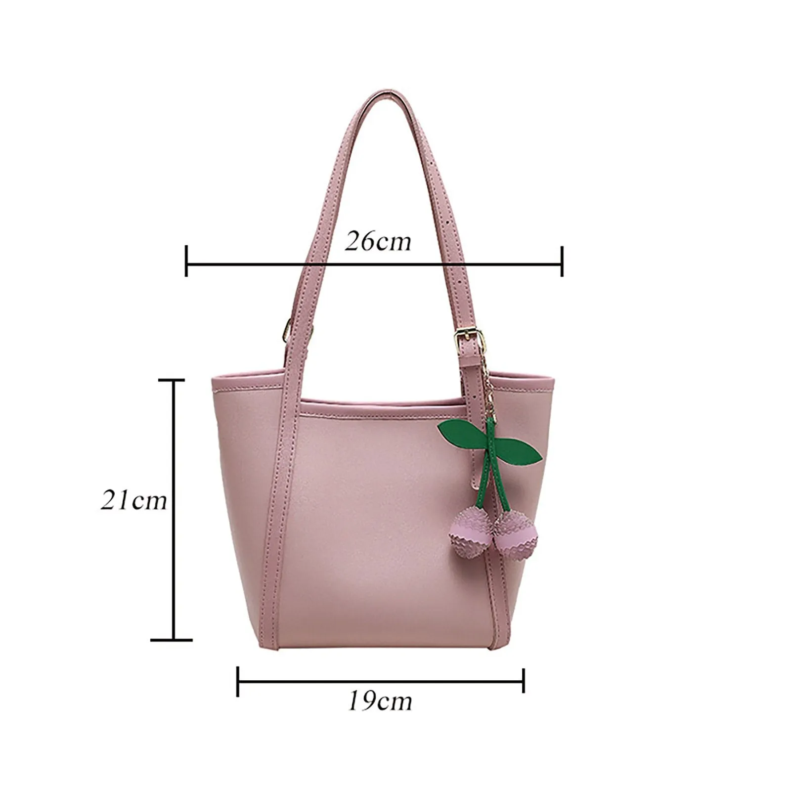 Fashion Exquisite Shopping Bag Casual Women Totes Shoulder Bags Female PU Leather Handbag with Adjustable Strap for Women 2022