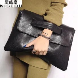 Fashion women's envelope clutch bag High quality Crossbody Bags for women trend handbag messenger bag large Ladies Clutches