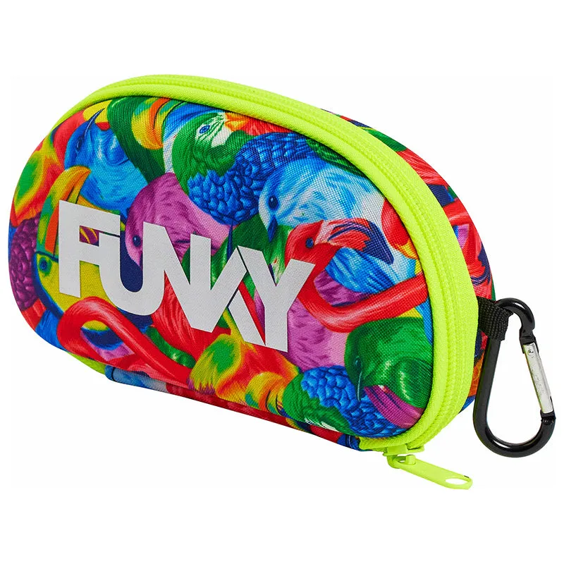 Funky - Bright Birds - Case Closed Goggle Case