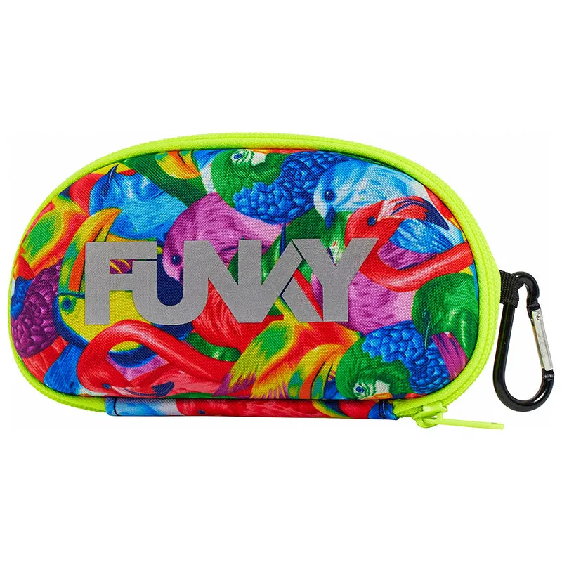 Funky - Bright Birds - Case Closed Goggle Case