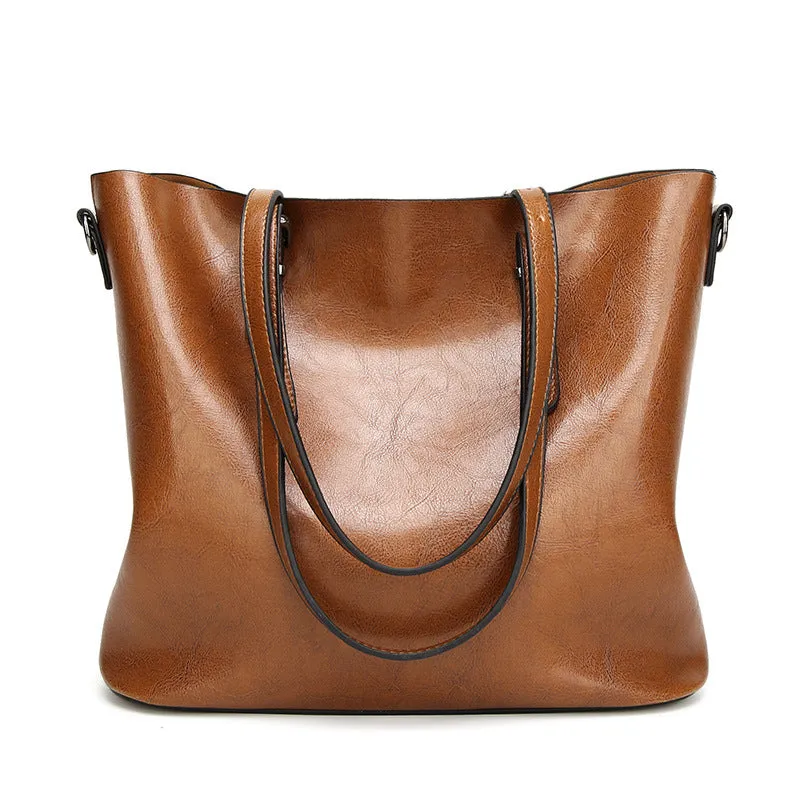 Genuine Leather Retro Cross-Body/Shoulder Bag