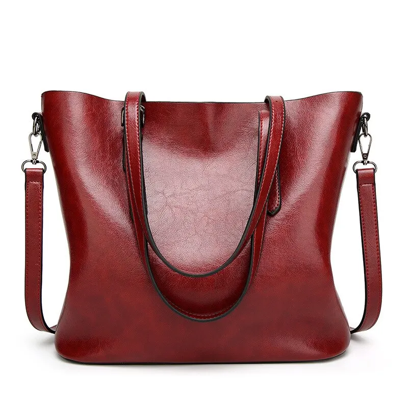 Genuine Leather Retro Cross-Body/Shoulder Bag