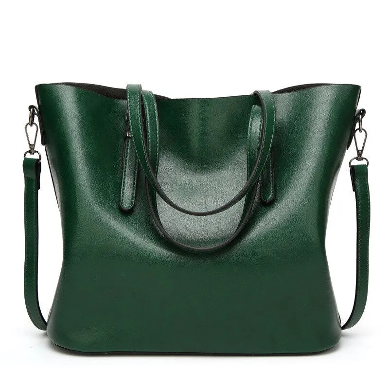 Genuine Leather Retro Cross-Body/Shoulder Bag