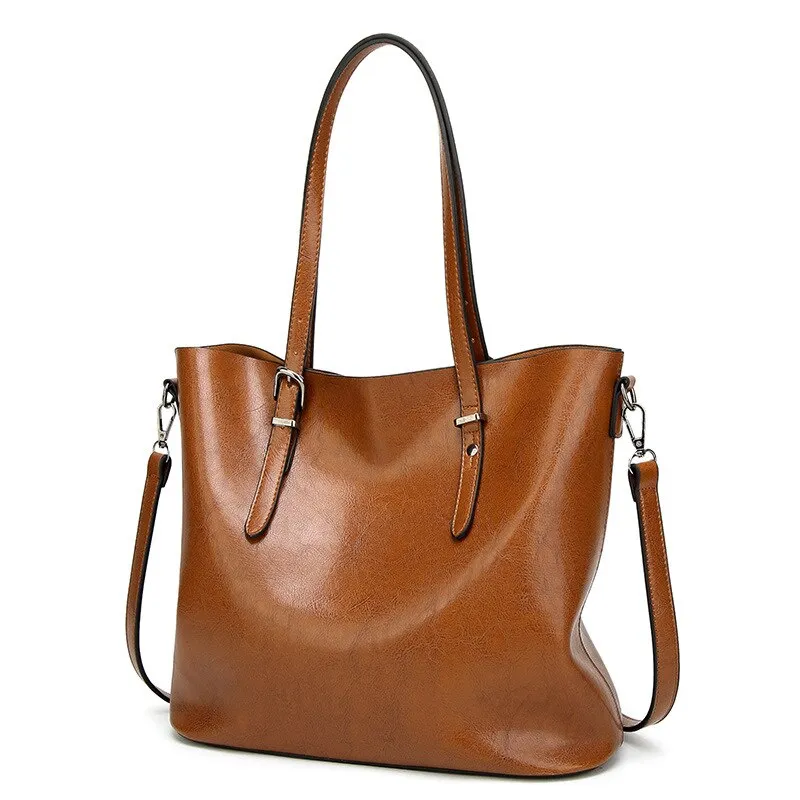 Genuine Leather Retro Cross-Body/Shoulder Bag