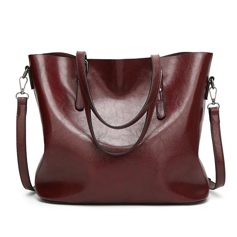 Genuine Leather Retro Cross-Body/Shoulder Bag