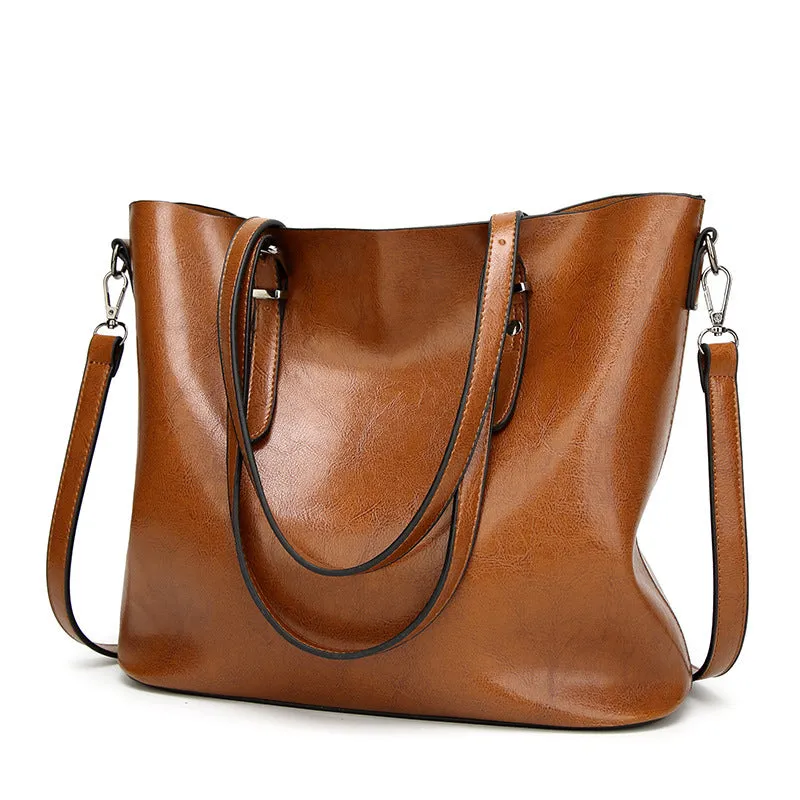 Genuine Leather Retro Cross-Body/Shoulder Bag