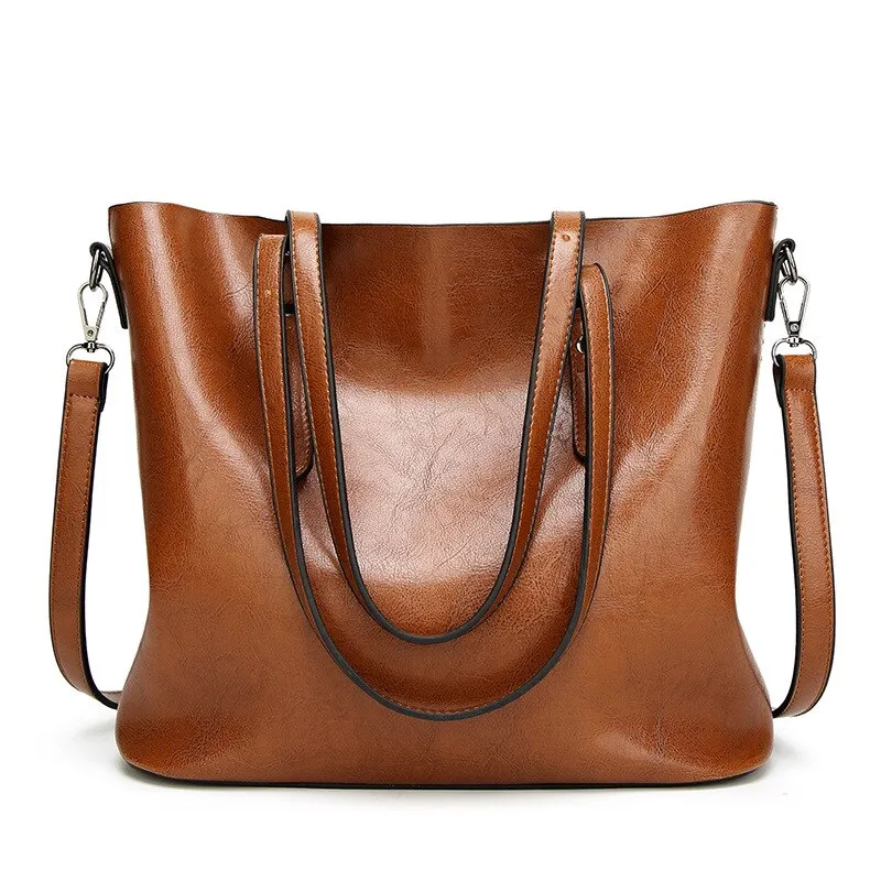 Genuine Leather Retro Cross-Body/Shoulder Bag