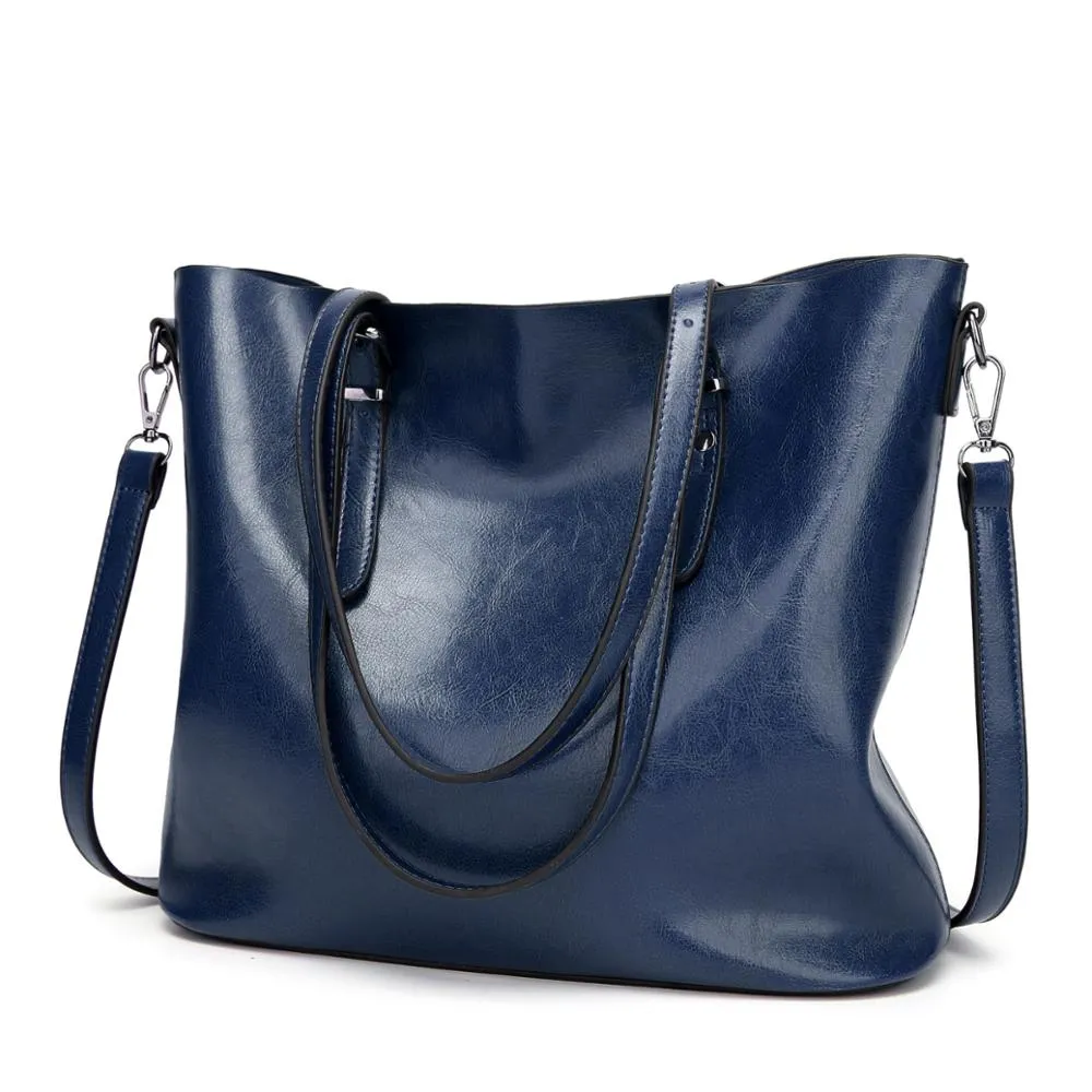 Genuine Leather Retro Cross-Body/Shoulder Bag