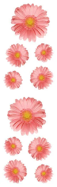 Gerber Daisies Stickers