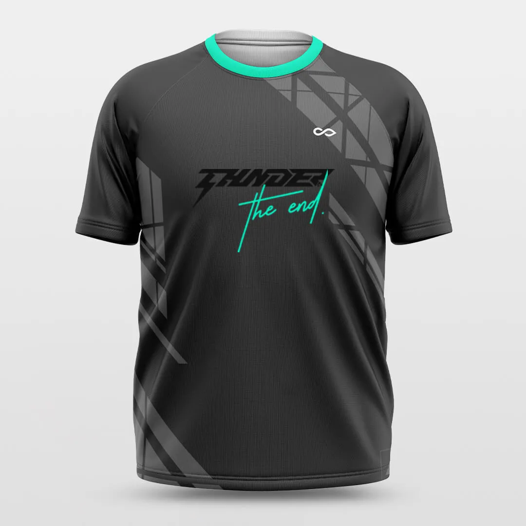 Green Tech - Customized Baggy Shoulder Short Sleeve Jersey