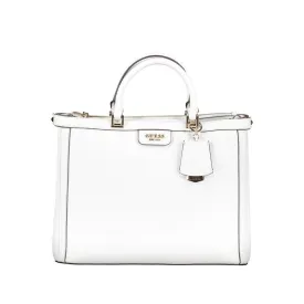 Guess Jeans White Bloom Handbag