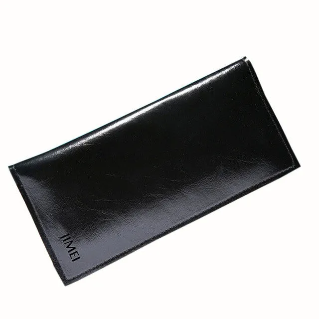 Handy Women Clutch Fashion PU Leather 2 Fold Wallets Female Long Wallet Fresh Coin Purses Lady Card&ID Holders Money Bags