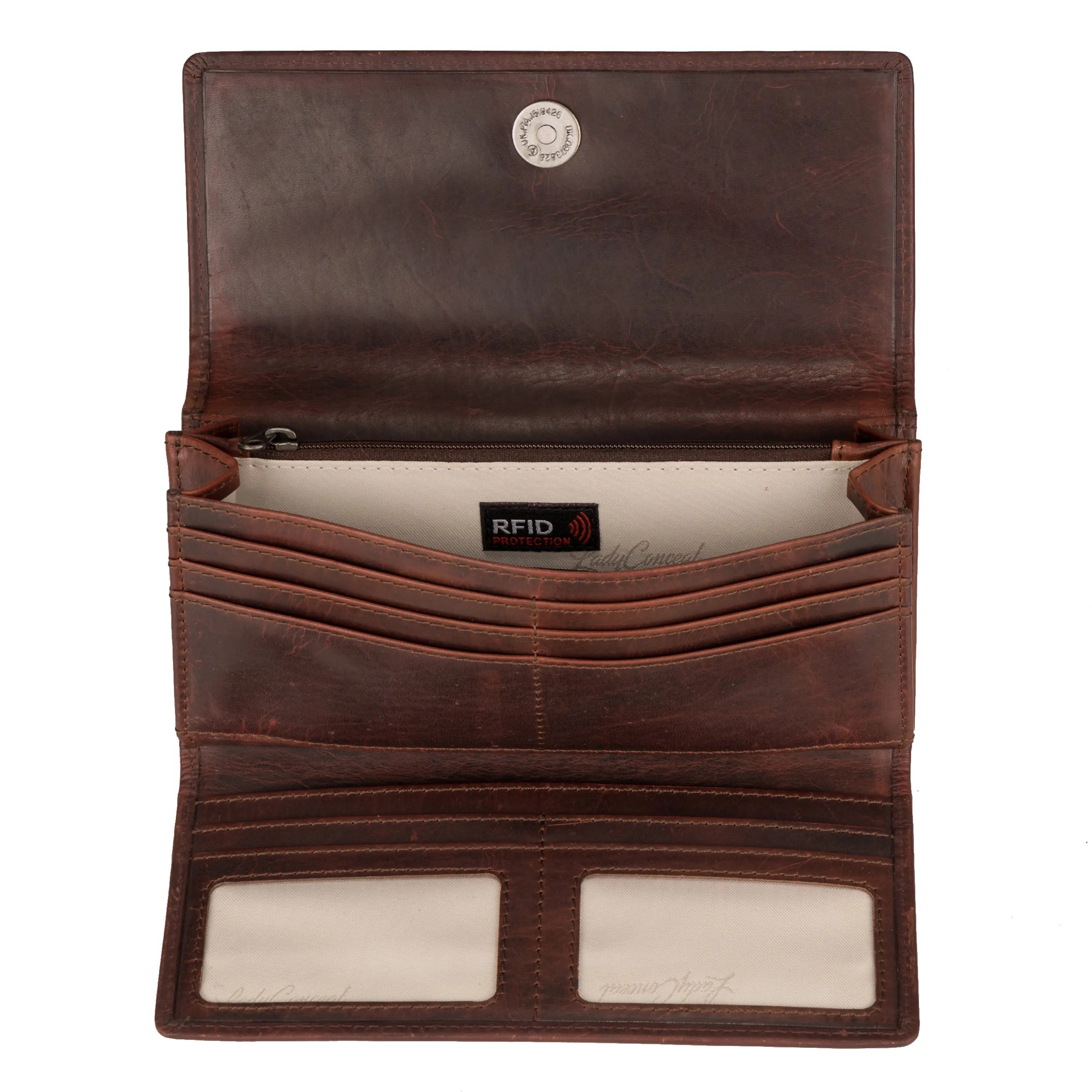 Hope RFID Leather Laced Wallet