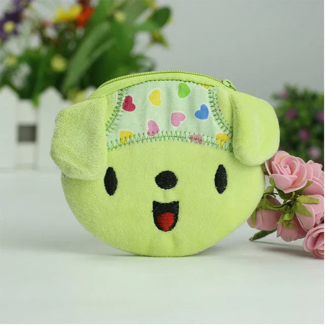 Hot Cute Cartoon Pokemon Plush Coin Purse Children Zipper Change Purse Wallet Hello Kitty Minions Pouch Bag For Kids Gift