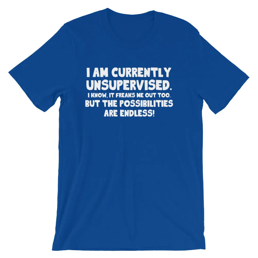 I Am Currently Unsupervised T-Shirt (Unisex)