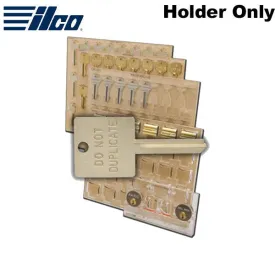 Ilco - EIP-KH33 - Engrave-It - Lg. Square Head (Hotel Size) Uncoined Best Oem Style; Dnd Key Holder - Holds 12  - for Engrave-It Pro Machine