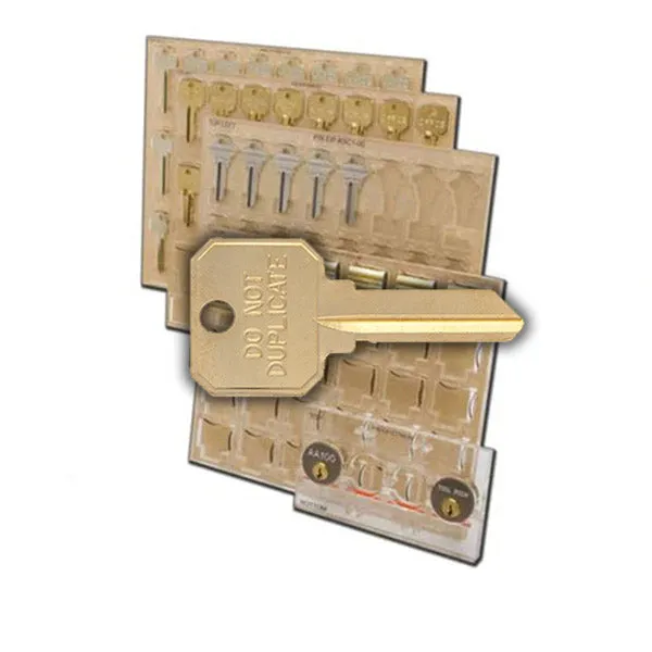 Ilco - EIP-KH3E - Engrave-It - Ilco Neuter Bow Keys (With Embossed Head) Key Holder - Holds 24  - for Engrave-It Pro Machine