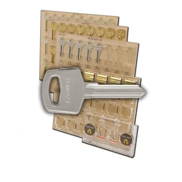 Ilco - EIP-KH64 - Engrave-It - Abus Oem Padlock Key Key Holder - Holds 21  - for Engrave-It Pro Machine