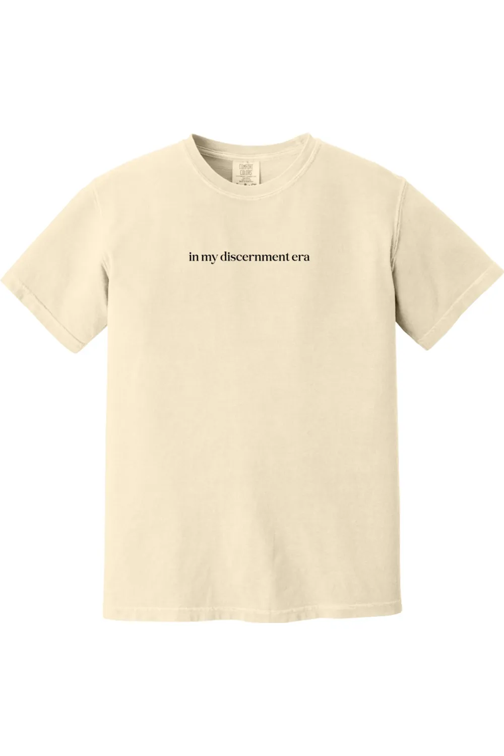 In My Discernment Era Adult T-shirt - Comfort Colors