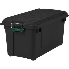 IRIS 85qt Store-It-All Container Black