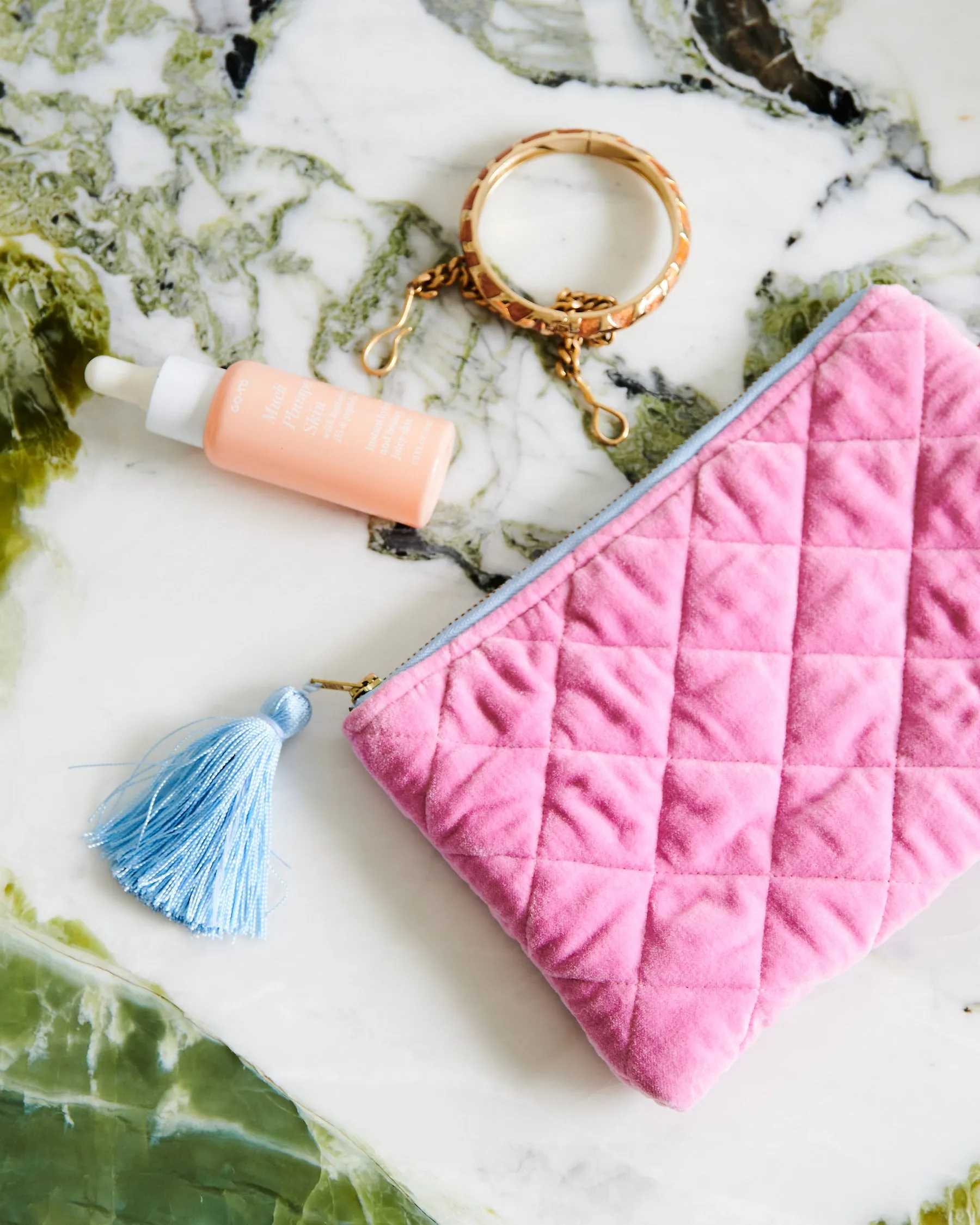 Kip & Co Candy Crush Velvet Cosmetics Purse