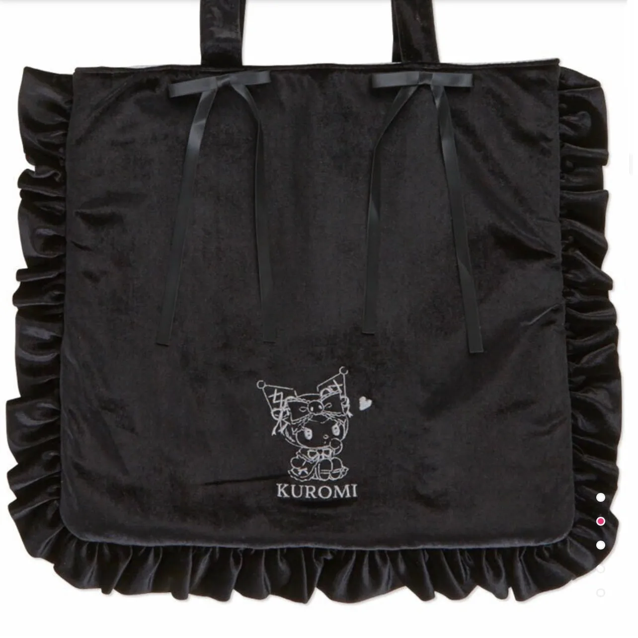 Kuromi / My Melody Midnight Melochro Tote Bag