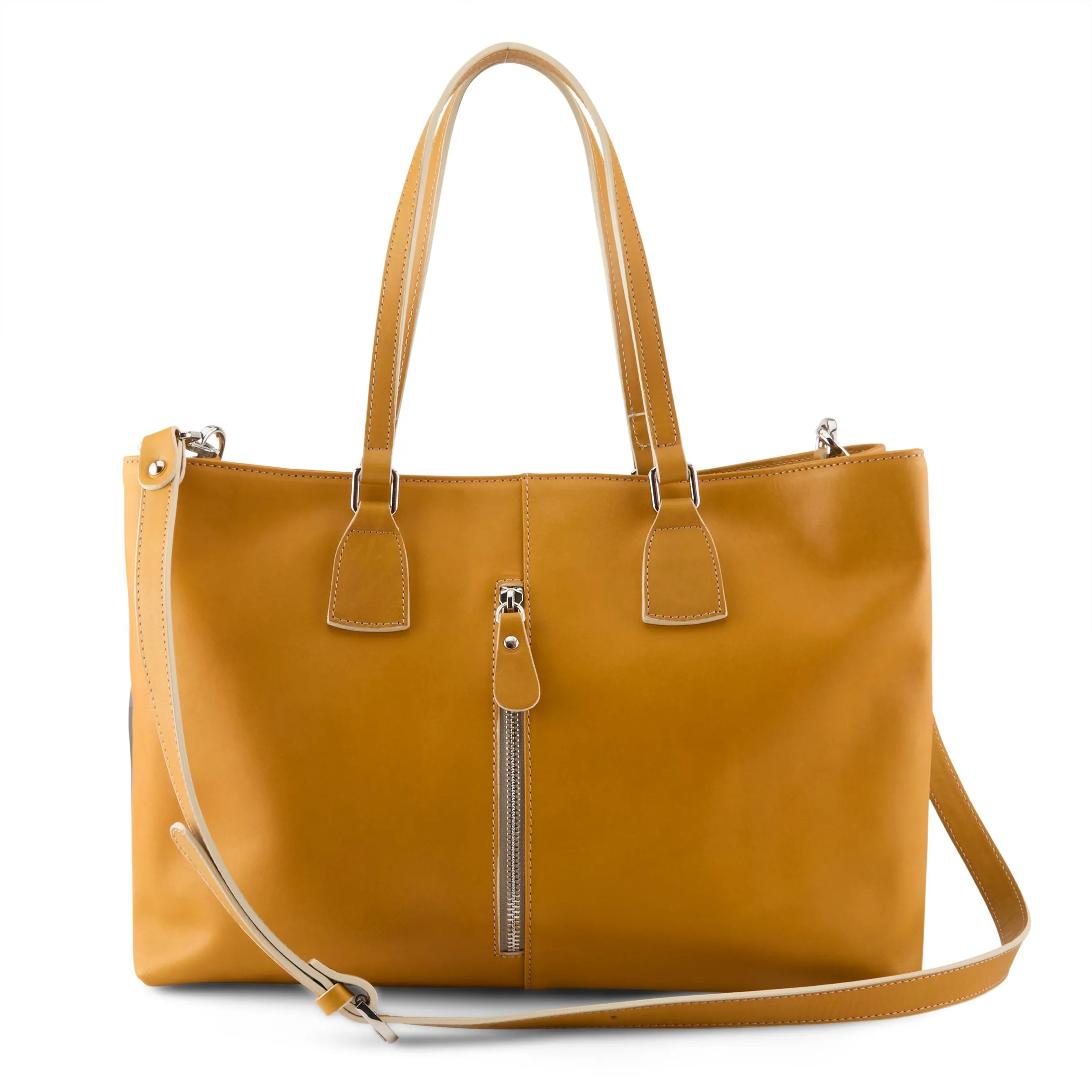 L'ARTISTE HB-MIRABELLE ITALIAN LEATHER HANDBAG