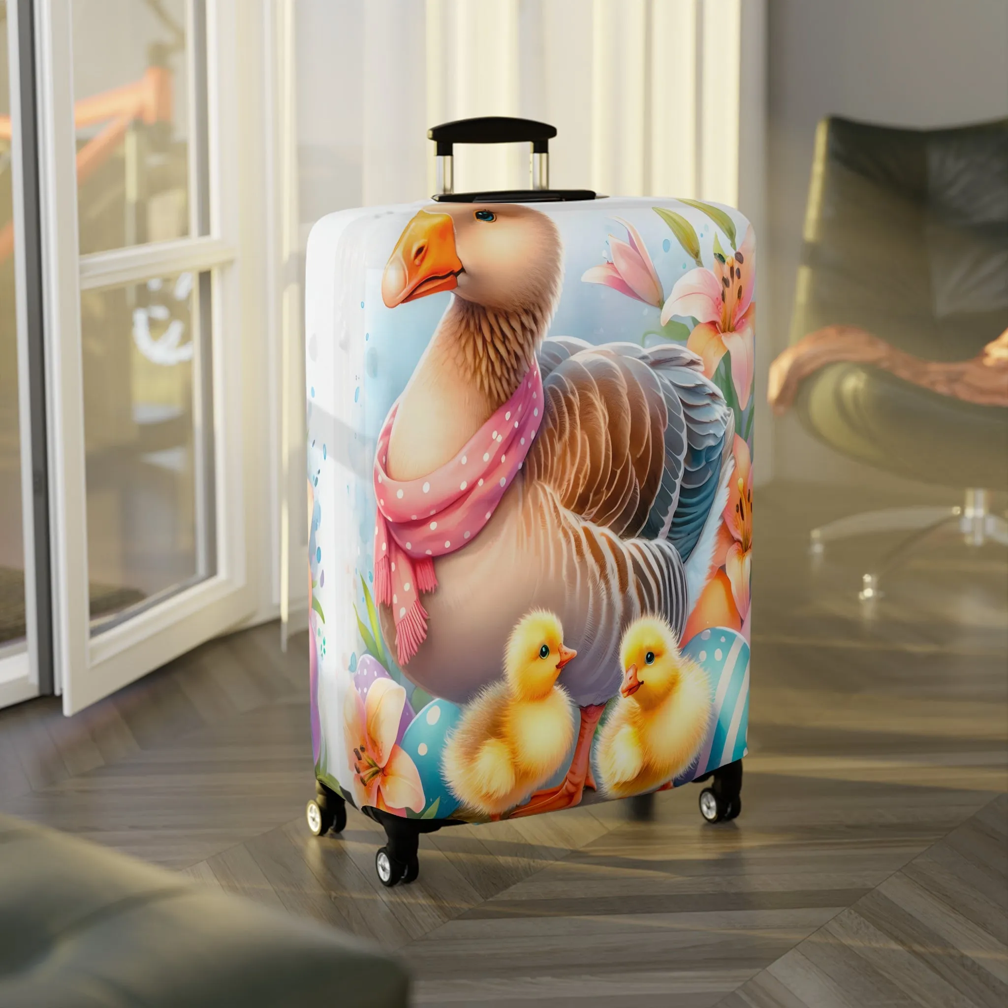 Luggage Cover, Easter, Duck, awd-1631