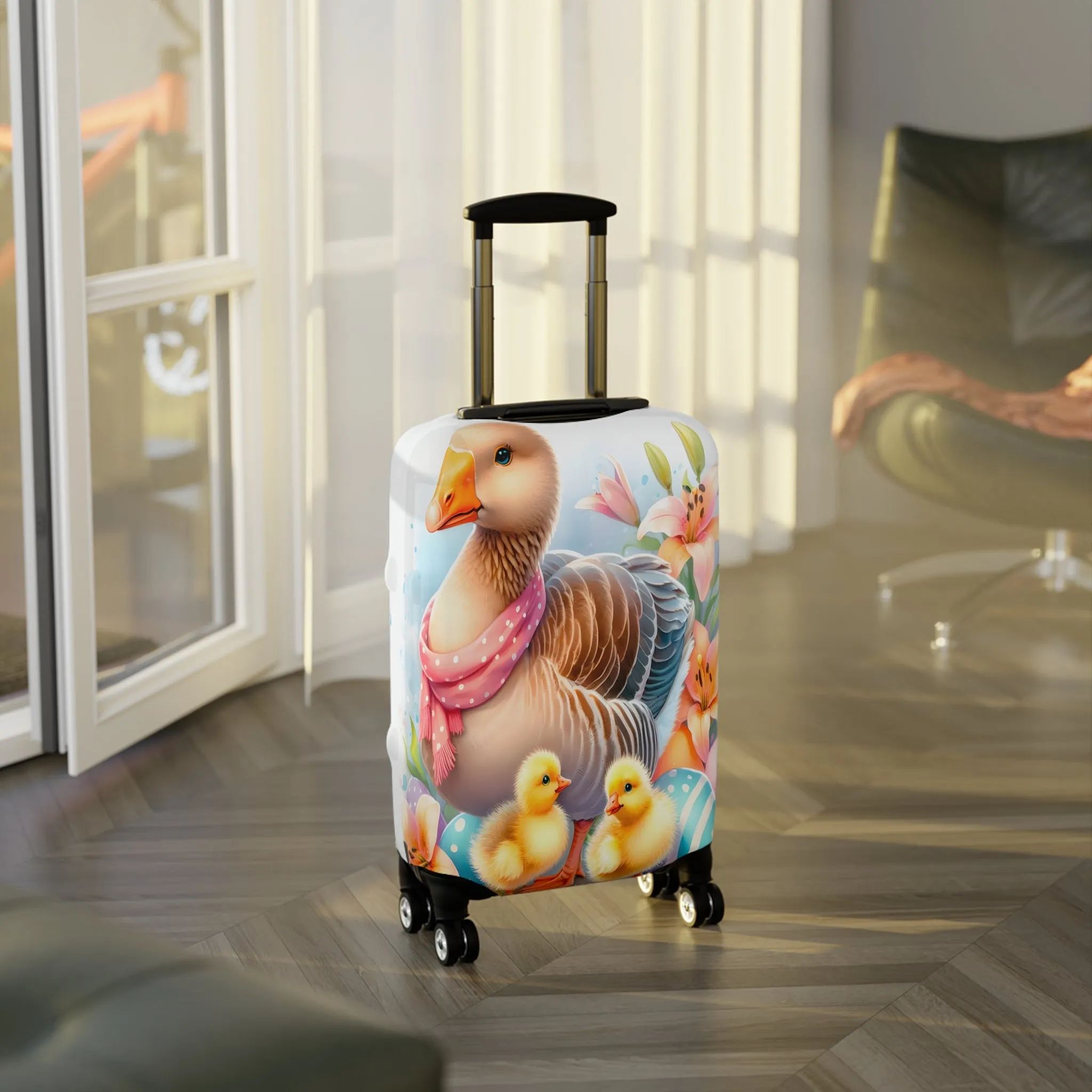 Luggage Cover, Easter, Duck, awd-1631