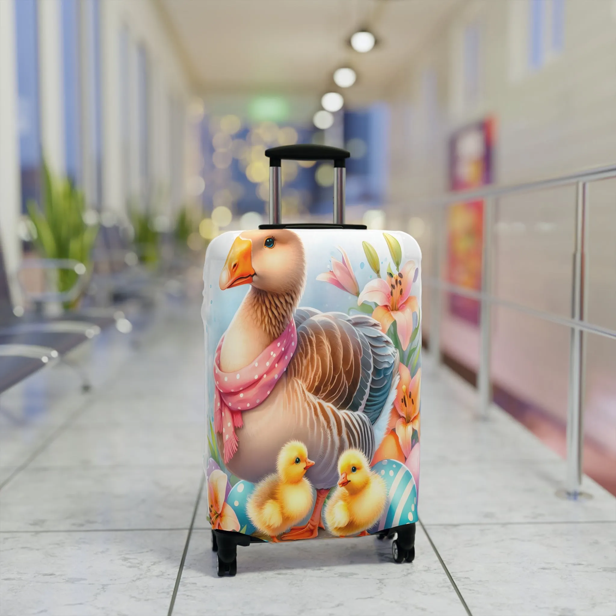 Luggage Cover, Easter, Duck, awd-1631