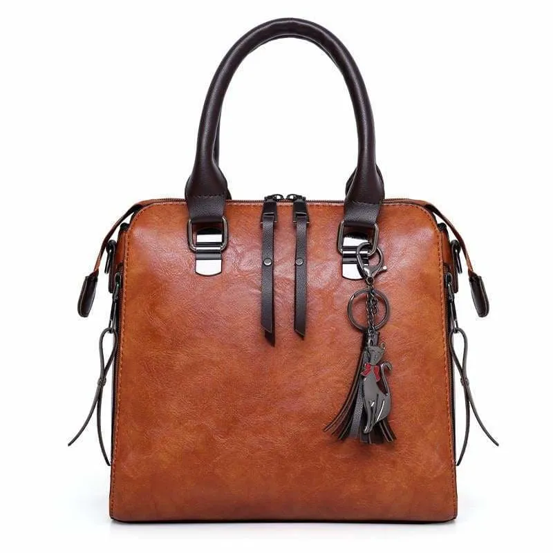 Luxury Leather Bag Set