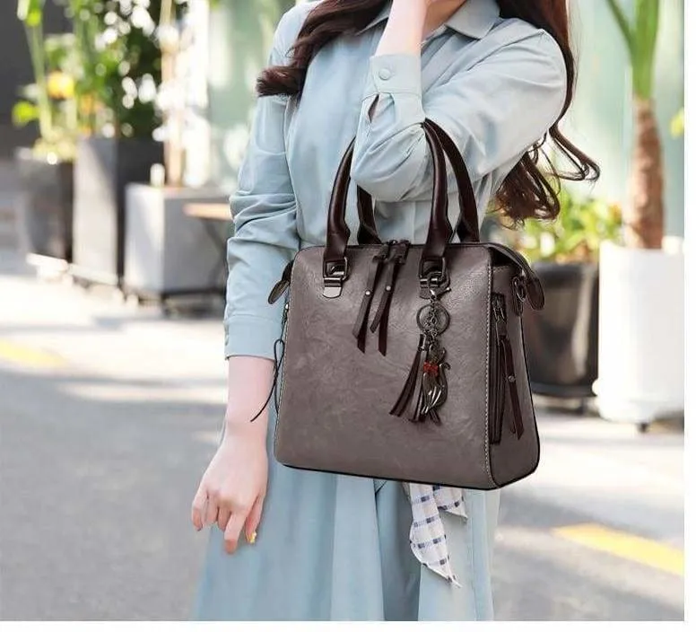 Luxury Leather Bag Set